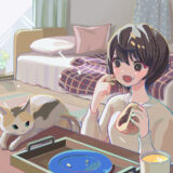 オリジナル イラスト 女の子,イラストレーター 女の子 お洒落,丁寧な暮らし イラスト 女の子