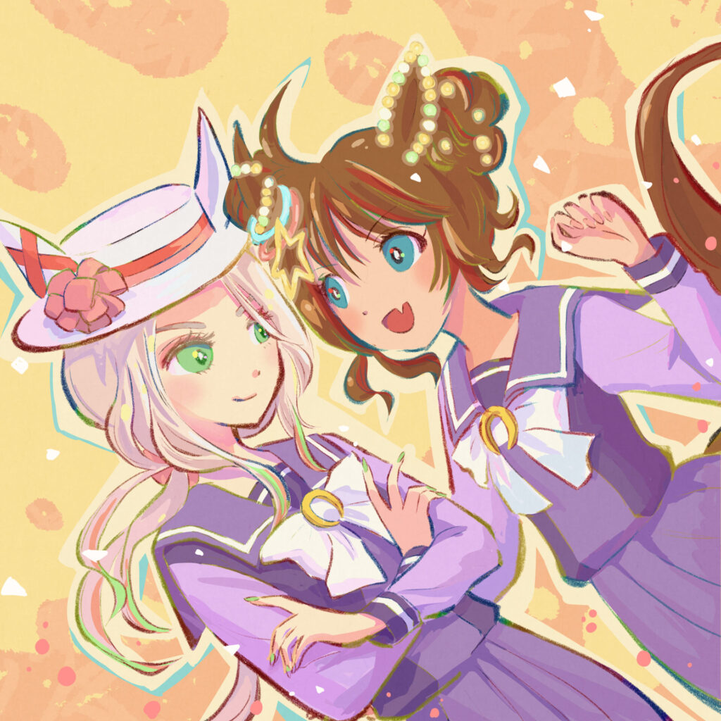 オリジナルウマ娘……ミスターホワイト＆ブリッツファング